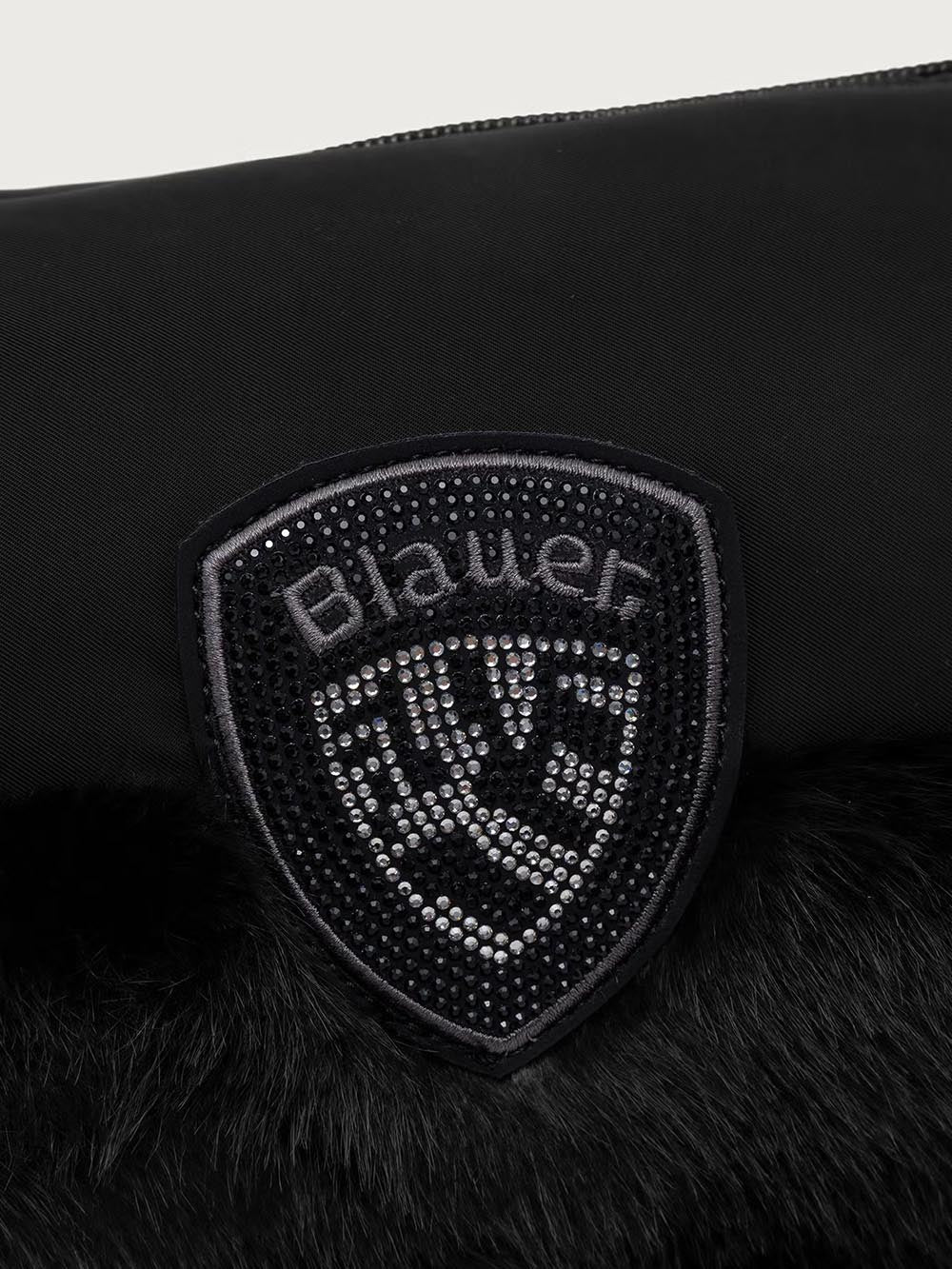 polyester nylon clutch Blauer Pochette Donna F6mira02/pad Nero