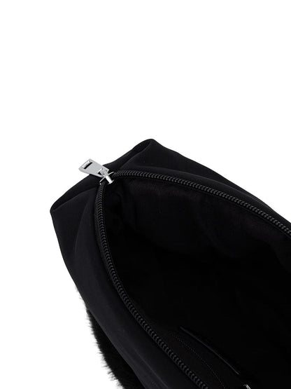 polyester nylon clutch Blauer Pochette Donna F6mira02/pad Nero
