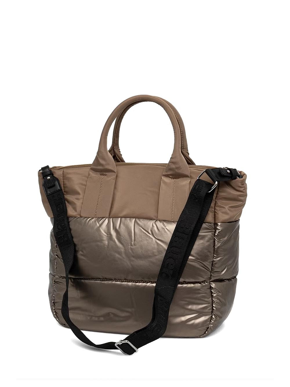 polyester nylon tote bag Blauer Borsa a Tracolla Donna F6quartxl01/pad Beige
