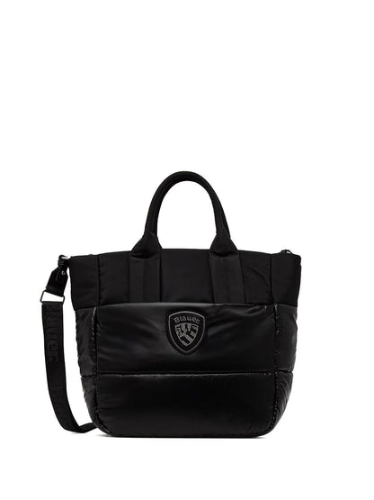 polyester nylon tote bag Blauer Borsa a Tracolla Donna F6quartxl01/pad Nero