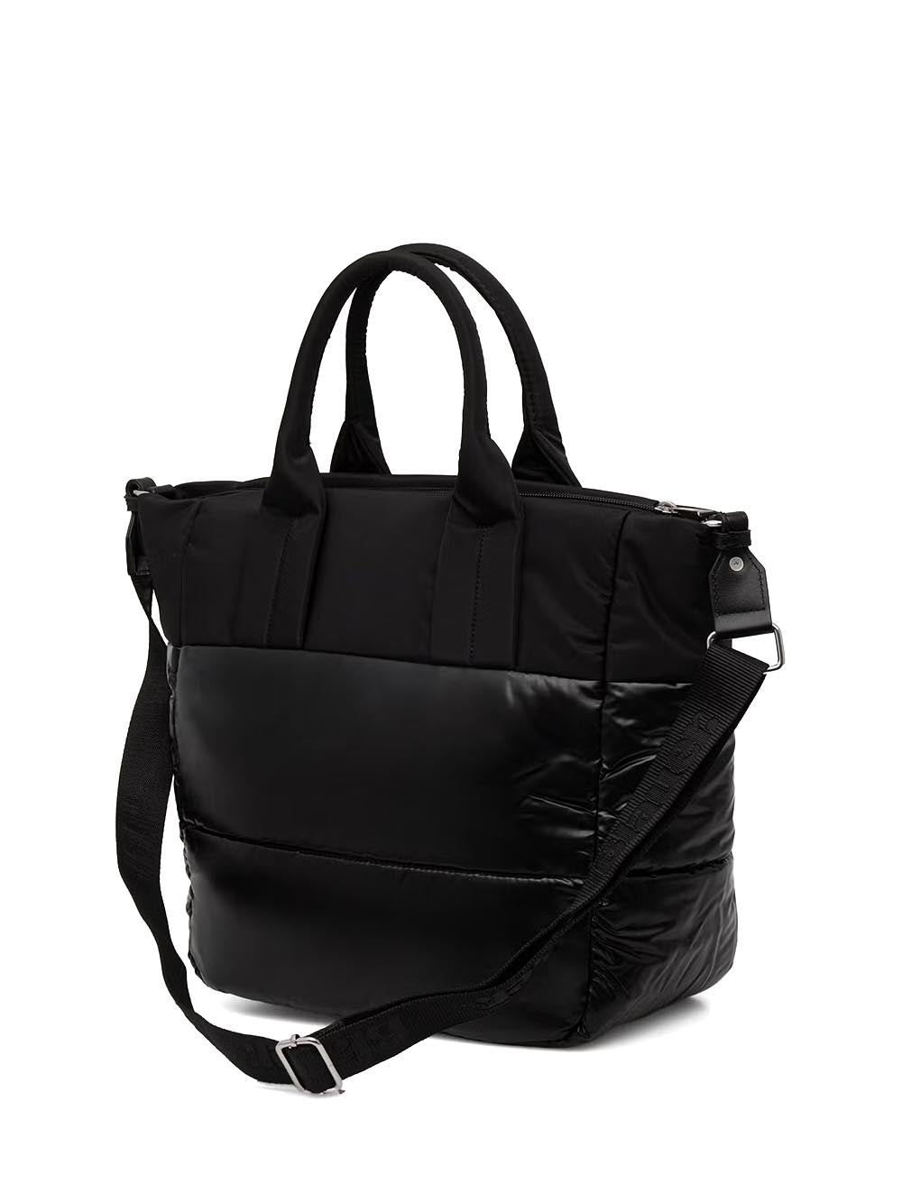 polyester nylon tote bag Blauer Borsa a Tracolla Donna F6quartxl01/pad Nero