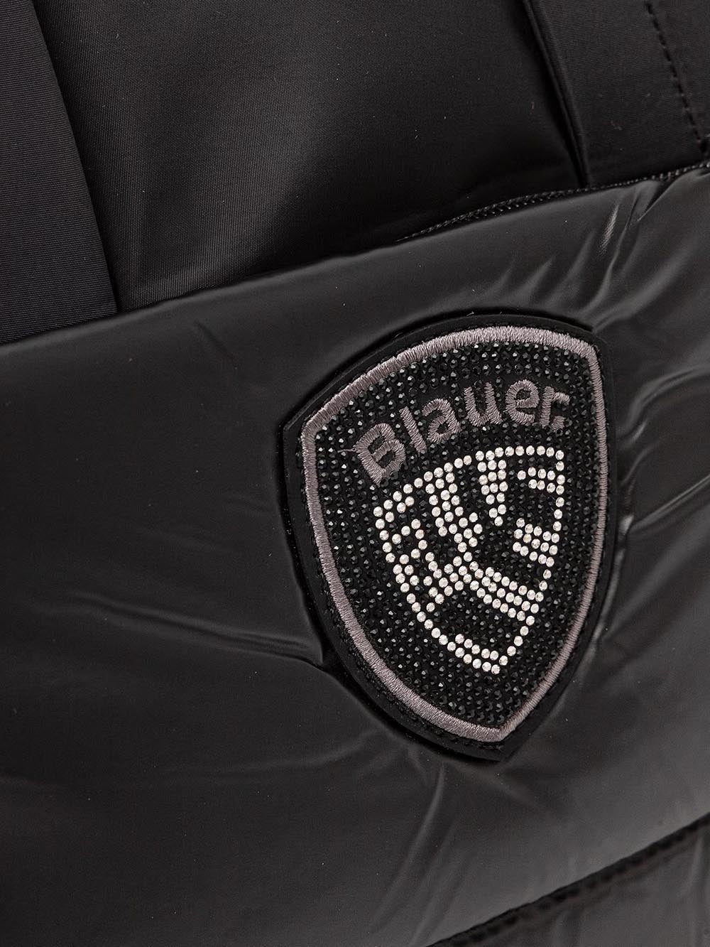 polyester nylon tote bag Blauer Borsa a Tracolla Donna F6quartxl01/pad Nero