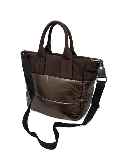 polyester nylon tote bag Blauer Borsa a Tracolla Donna F6quartxl01/pad Marrone