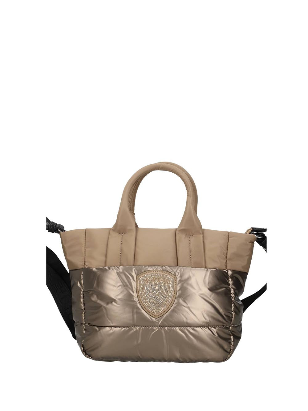 polyester nylon tote bag Blauer Borsa a Tracolla Donna F6quartxs01/pad Beige