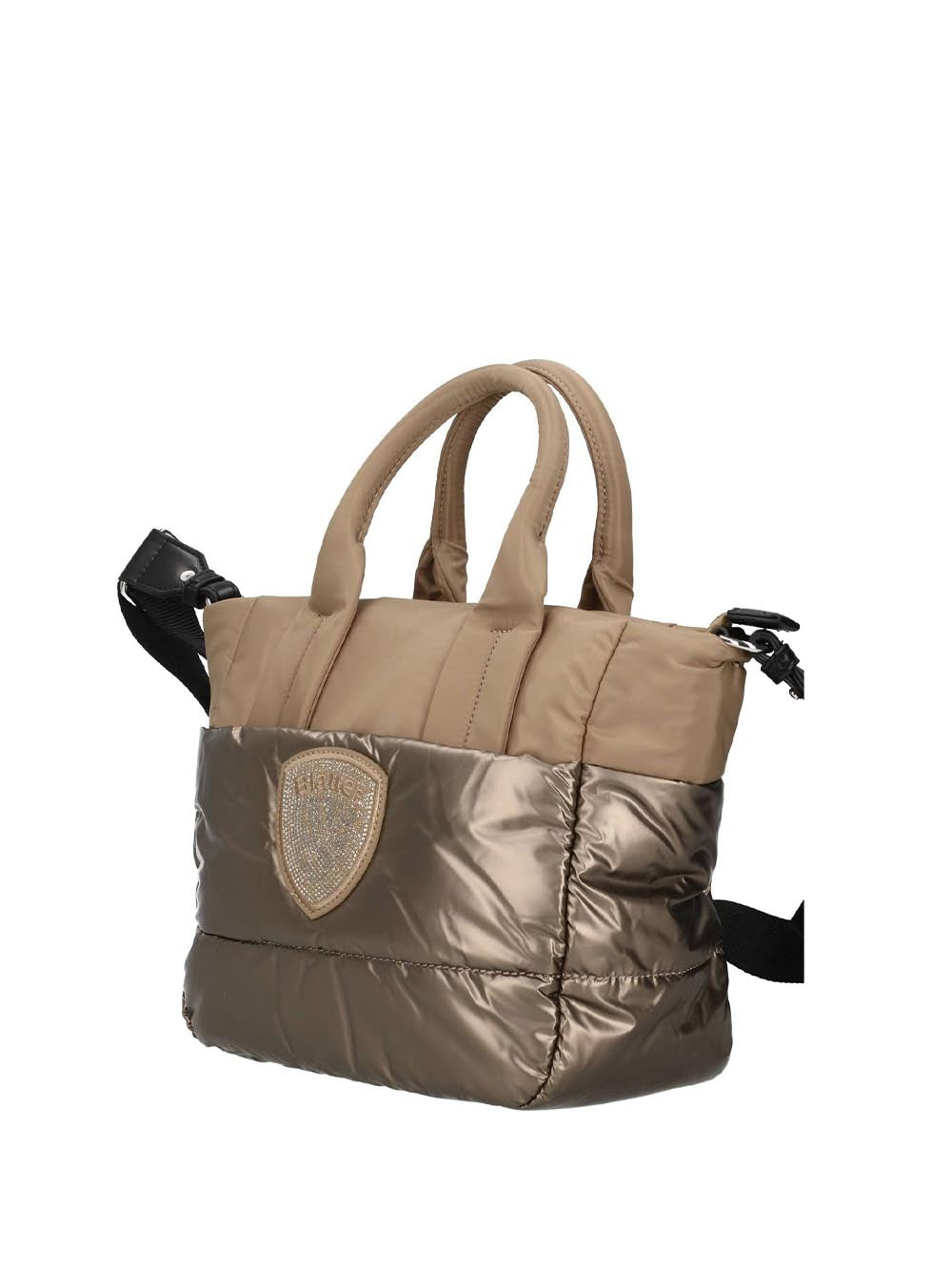 polyester nylon tote bag Blauer Borsa a Tracolla Donna F6quartxs01/pad Beige