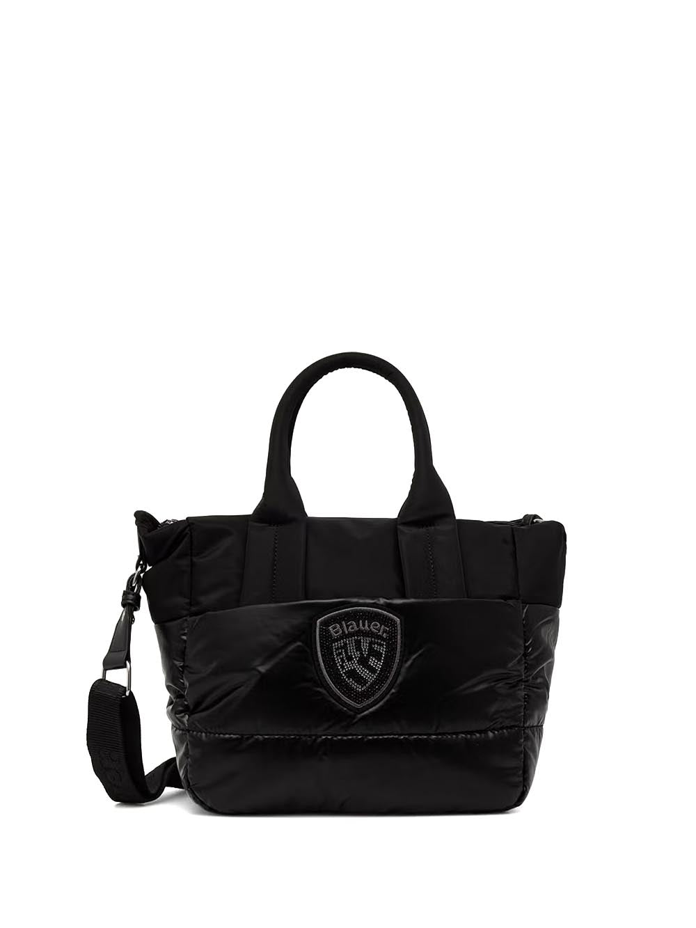 polyester nylon tote bag Blauer Borsa a Tracolla Donna F6quartxs01/pad Nero