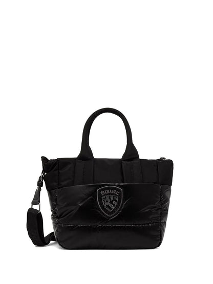 polyester nylon tote bag Blauer Borsa a Tracolla Donna F6quartxs01/pad Nero