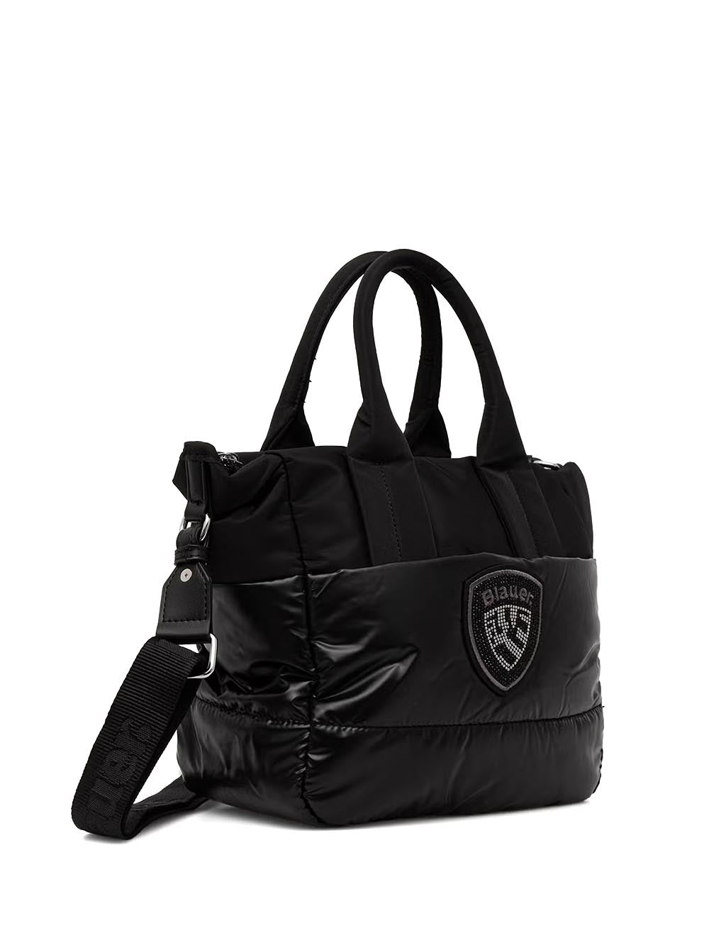 polyester nylon tote bag Blauer Borsa a Tracolla Donna F6quartxs01/pad Nero