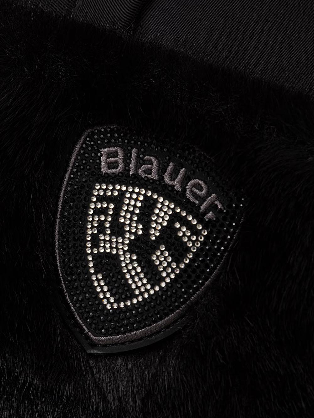polyester nylon tote bag Blauer Borsa a Tracolla Donna F6quartxs02/pad Nero