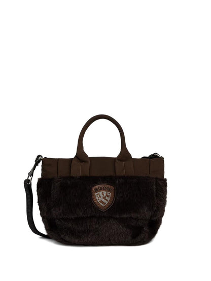 polyester nylon tote bag Blauer Borsa a Tracolla Donna F6quartxs02/pad Marrone