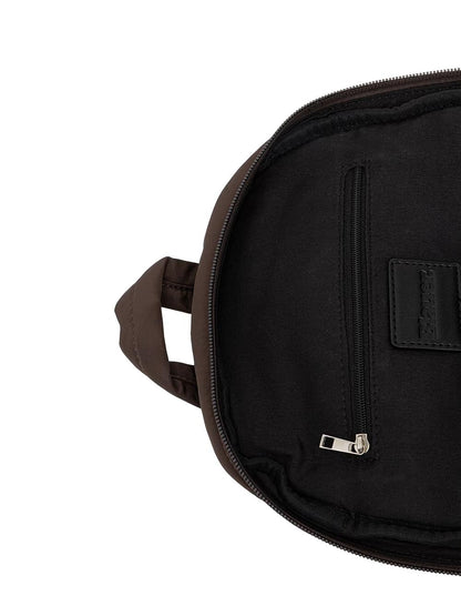polyester nylon backpack Blauer Zaino Donna F6wave04/pad Marrone