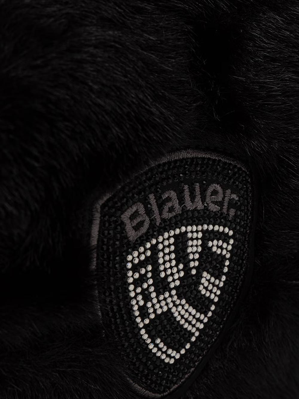polyester nylon backpack Blauer Zaino Donna F6wave05/pad Nero