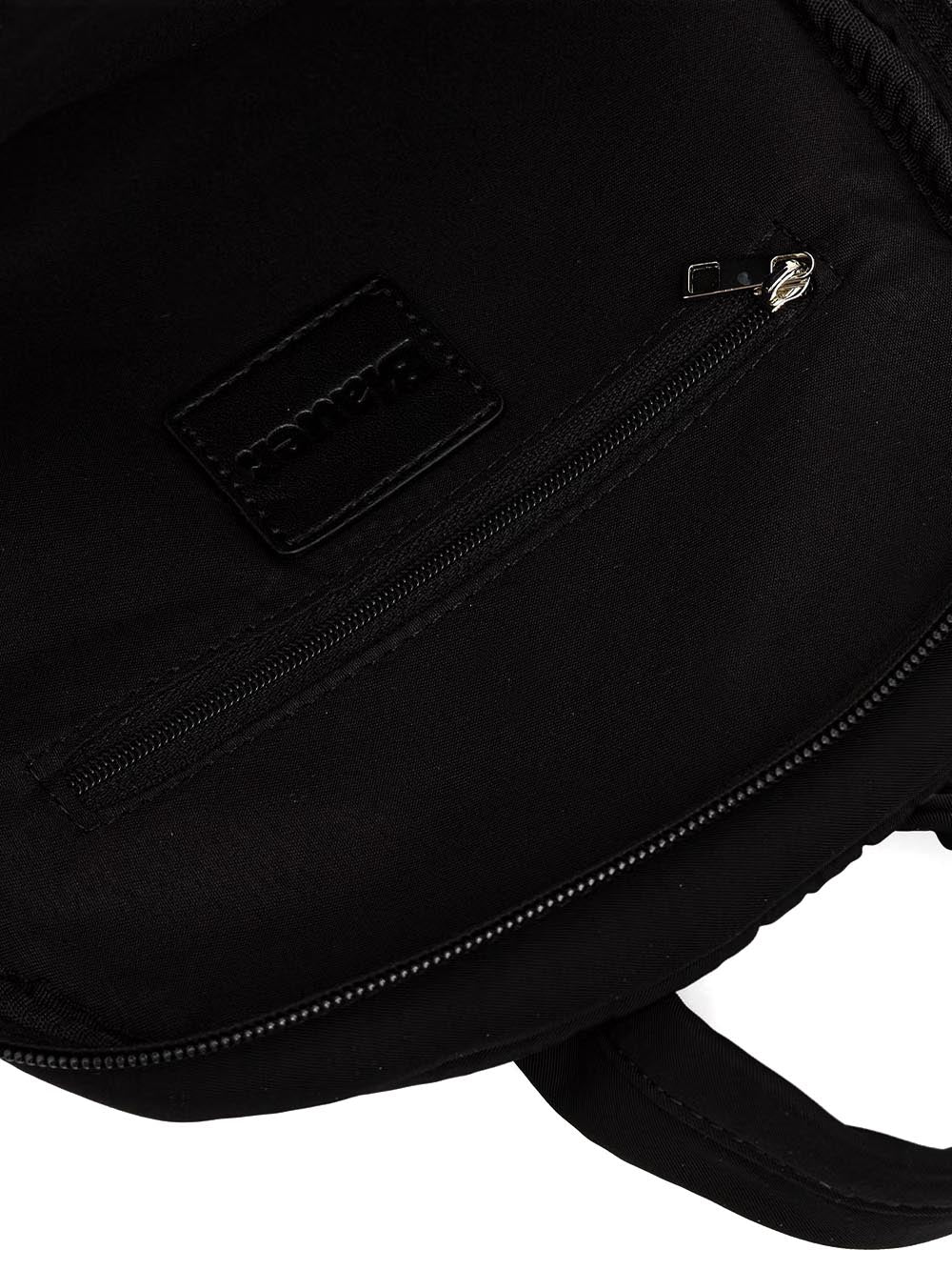 polyester nylon backpack Blauer Zaino Donna F6wave05/pad Nero
