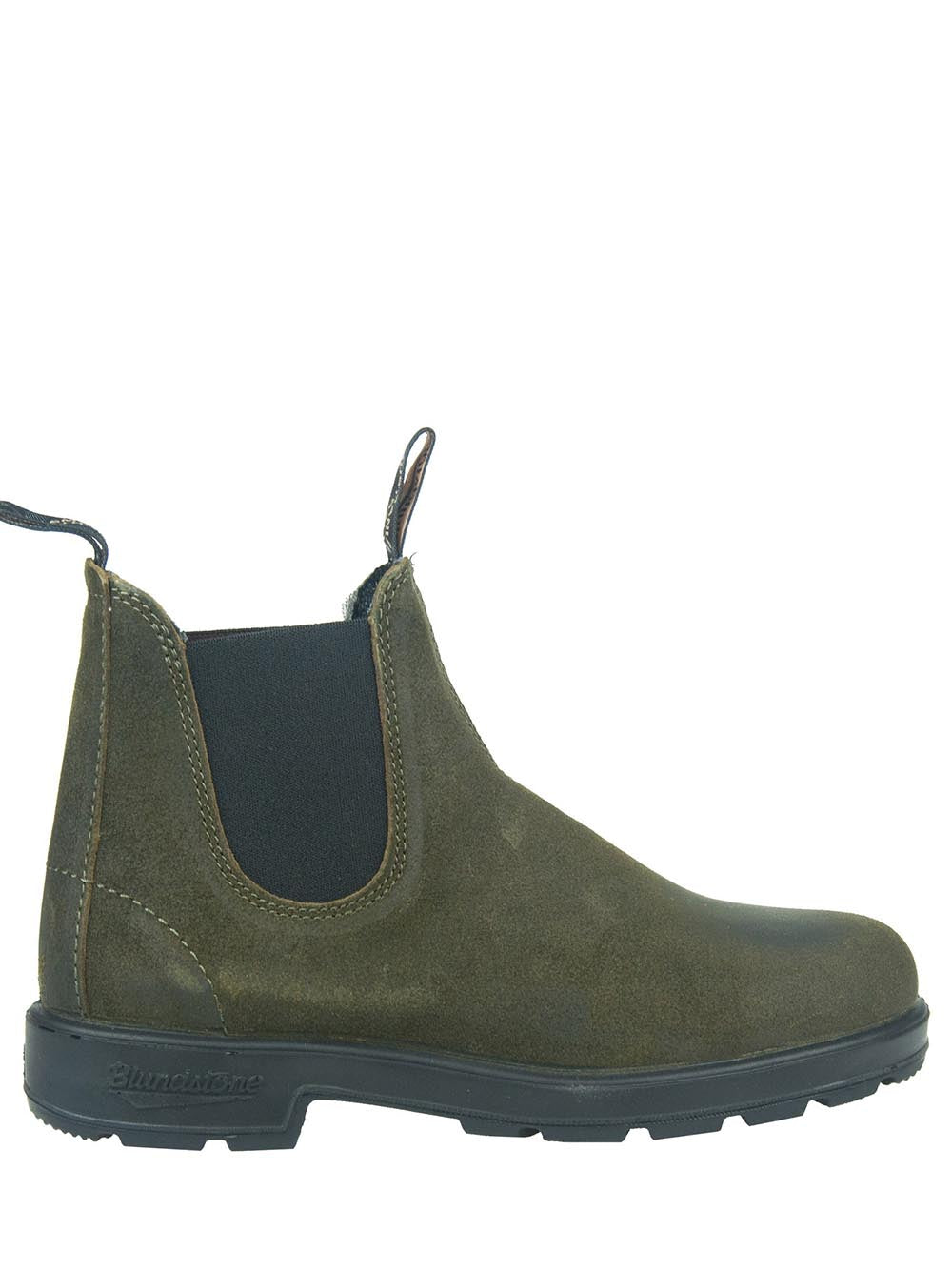 DARK OLIVE WAXED SUEDE Blundstone Stivaletti Boot Unisex 1615 Verde