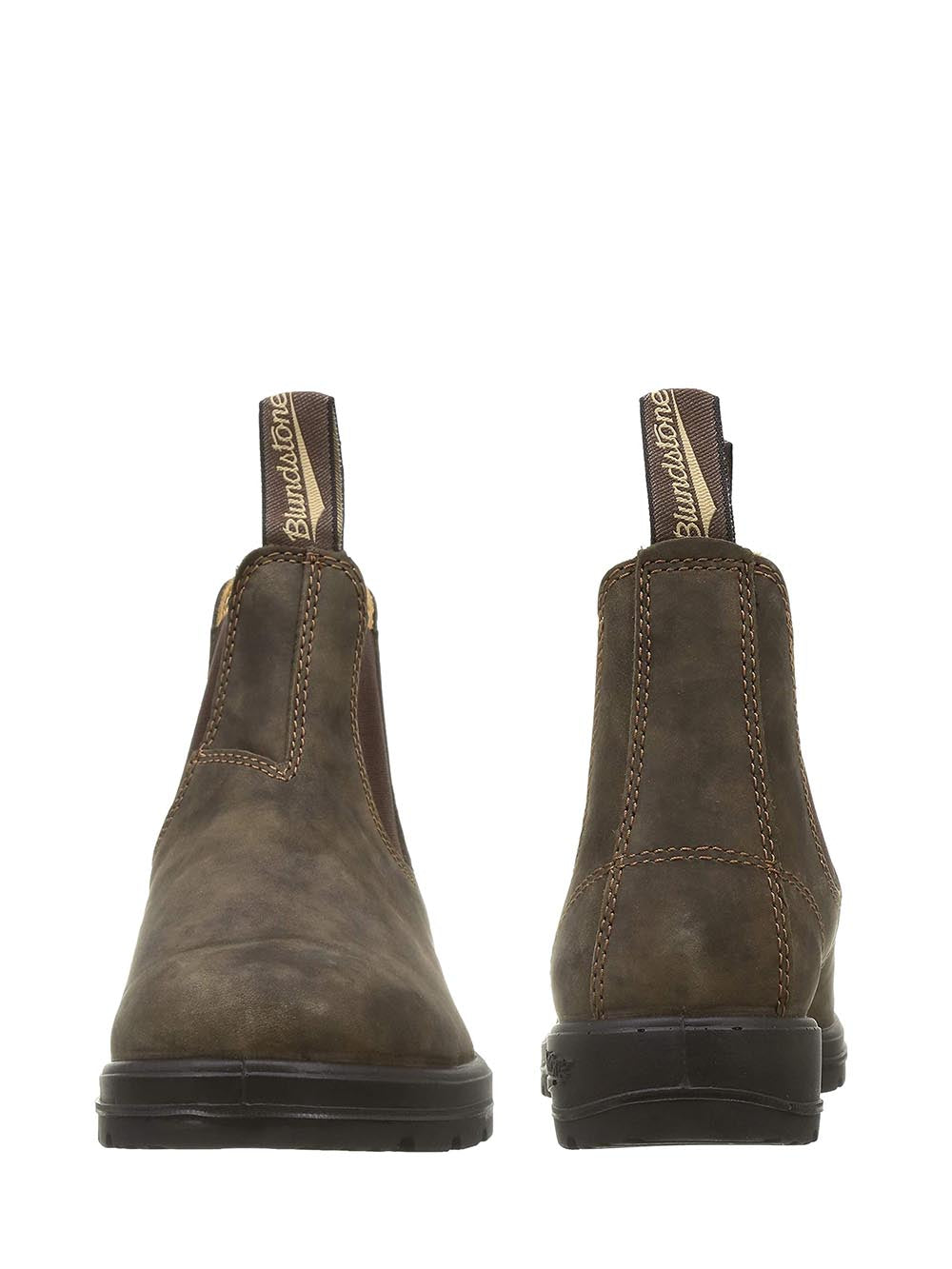 RUSTIC BROWN LEATHER Blundstone Stivaletti Boot Unisex 585 Marrone
