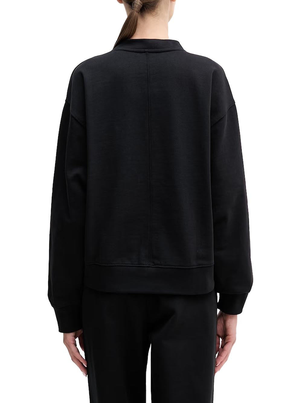 Calvin Klein Jeans Felpa Donna Lv047e237g Nero