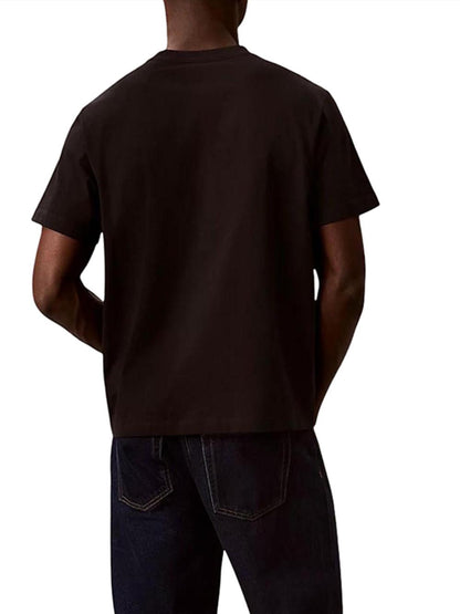 Calvin Klein Jeans T-shirt Uomo Lv04lg812g Nero