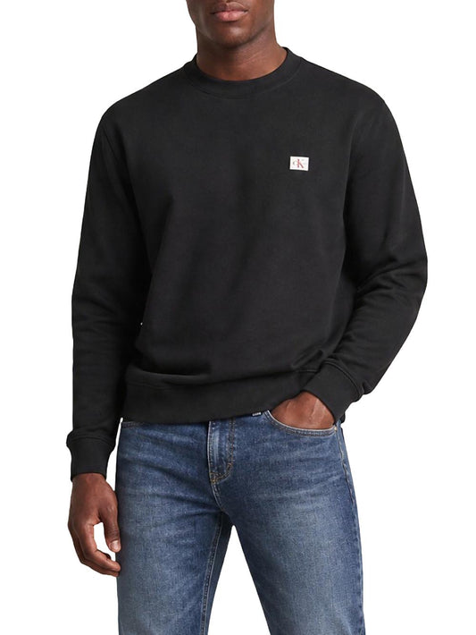 Calvin Klein Jeans Felpa Uomo Lv04rg268g Nero
