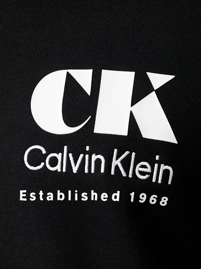 Calvin Klein Jeans Felpa Uomo Lv04rg273g Nero