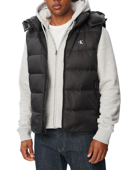 Calvin Klein Jeans Smanicato Uomo Lv04rg514g Nero