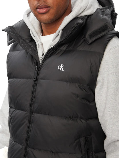 Calvin Klein Jeans Smanicato Uomo Lv04rg514g Nero