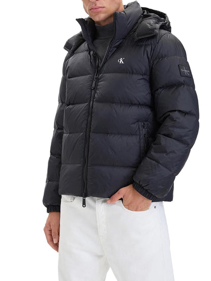 Calvin Klein Jeans Giubbino Uomo Lv04rg515g Nero