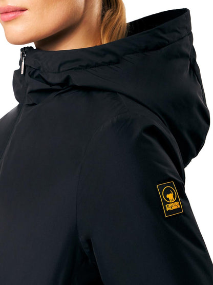 MATILDA - LIGHT PADDED HOODIE COAT Ciesse Piumini Giubbino Donna 253cpwc03020 P1410p Nero
