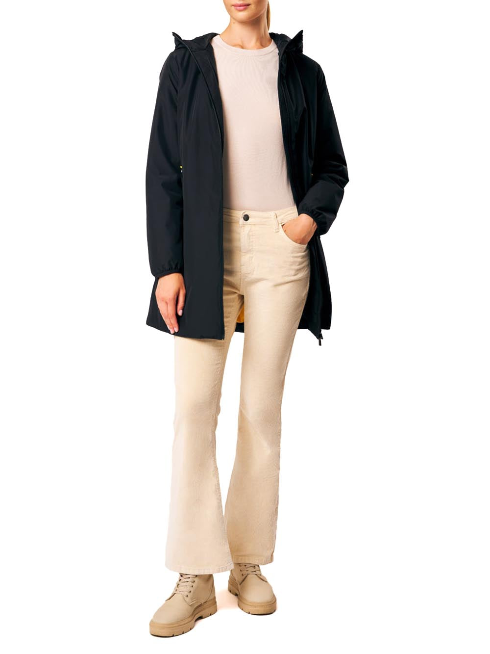 MATILDA - LIGHT PADDED HOODIE COAT Ciesse Piumini Giubbino Donna 253cpwc03020 P1410p Nero