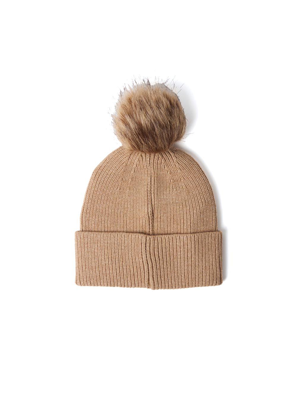 VEGA - FAKE FUR POM POM BEANIE Ciesse Piumini Cappello Donna 263acwa03253 F V1230x Beige