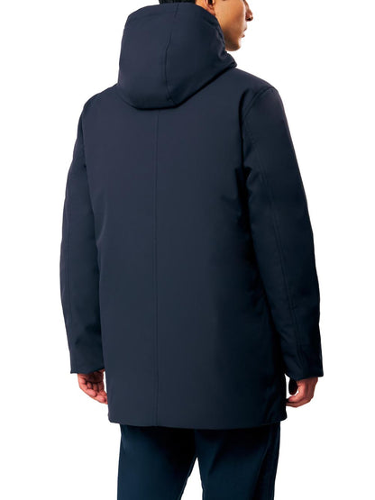 HERDO 3.0 - SOFTSHELL HOODY COAT REAL DOWN Ciesse Piumini Giubbino Uomo 263pcmc31489 P9z25d Blu/nero