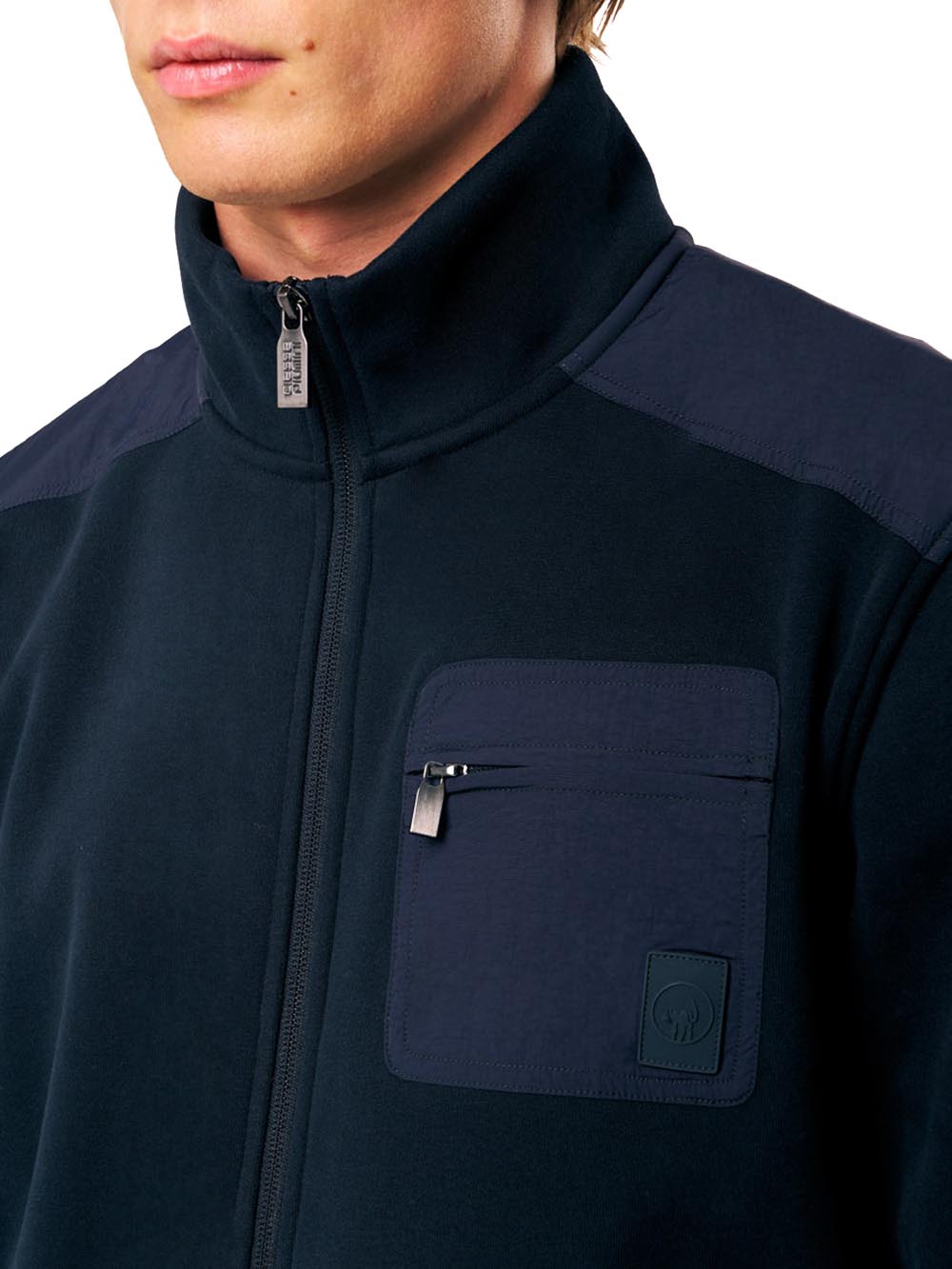 ZIAD - FULL-ZIP TECH FLEECE JACKET Ciesse Piumini Felpa Uomo 263pcmf28724 C1o40x Blu