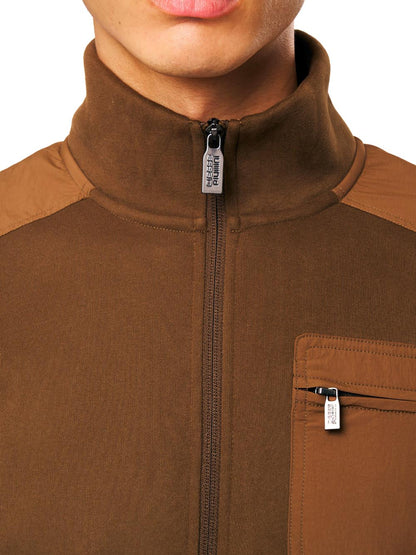 ZIAD - FULL-ZIP TECH FLEECE JACKET Ciesse Piumini Felpa Uomo 263pcmf28724 C1o40x Marrone