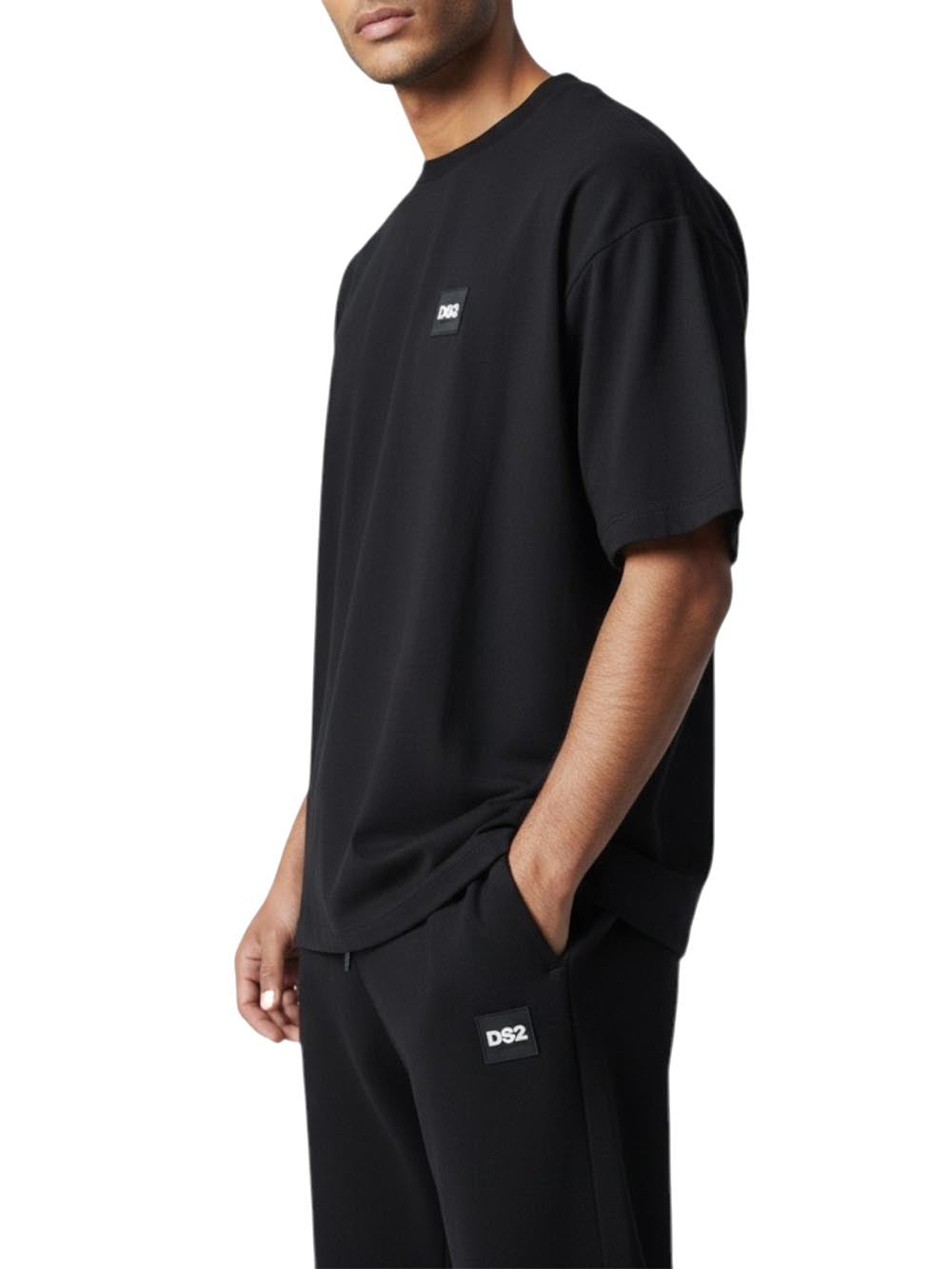 Ds2 T-shirt Uomo F62a313 Nero