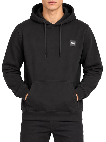 cappuccio Ds2 Felpa Uomo F62a314 Nero