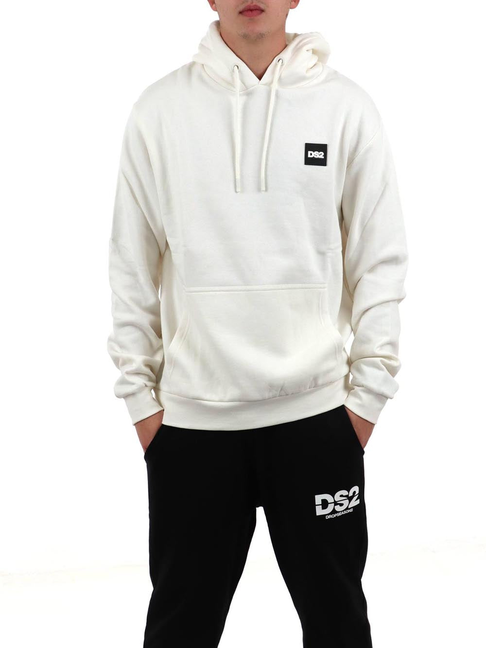 Ds2 Felpa Uomo F62a314 Panna