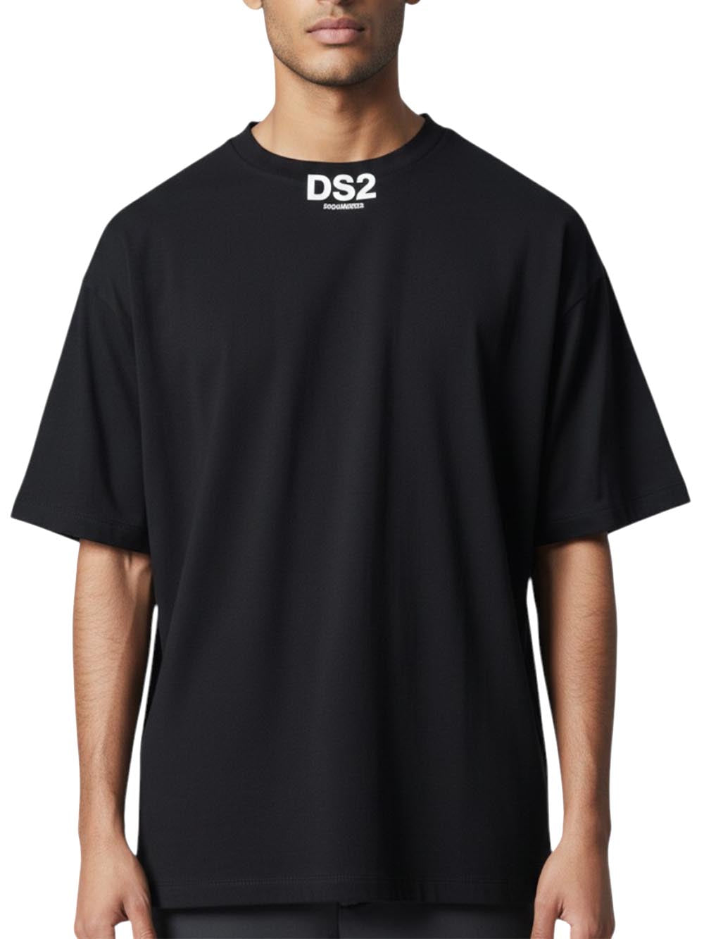 Ds2 T-shirt Uomo F62a389 Nero