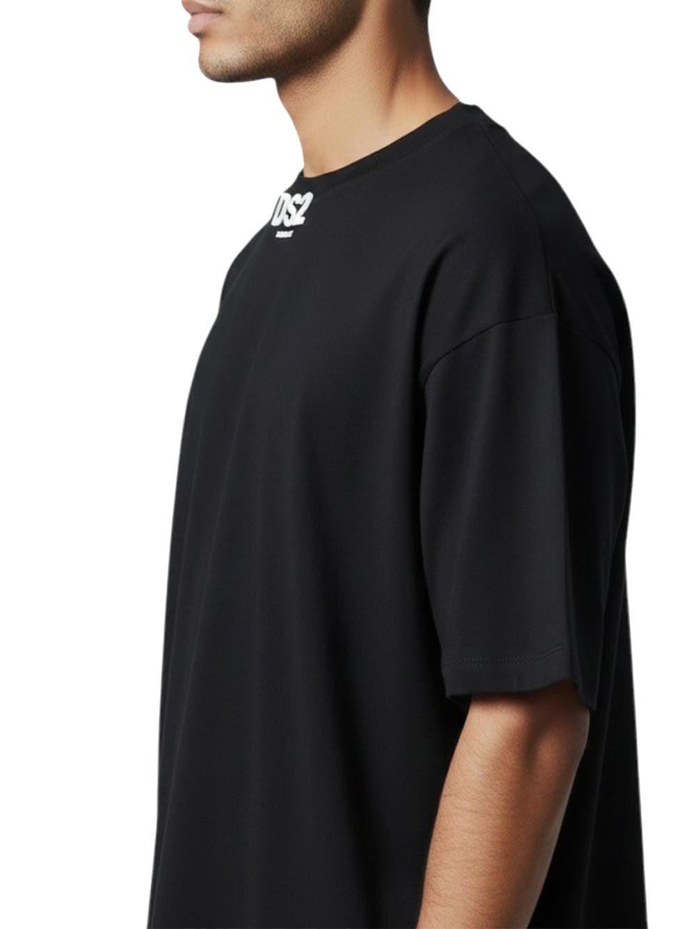 Ds2 T-shirt Uomo F62a389 Nero