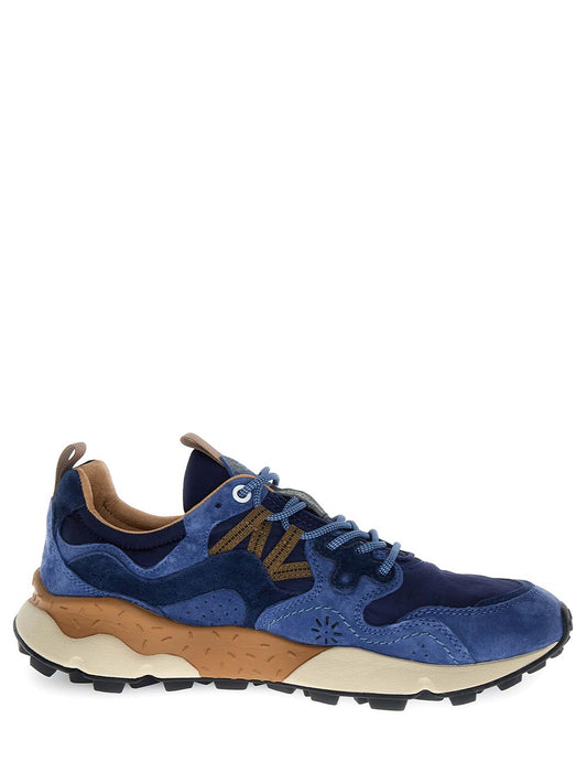 YAMANO 3 MAN Flower Mountain Sneaker Uomo 2017816.01 Blu/marrone
