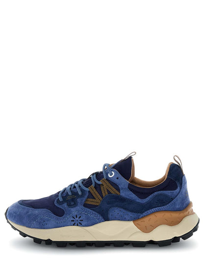 YAMANO 3 MAN Flower Mountain Sneaker Uomo 2017816.01 Blu/marrone