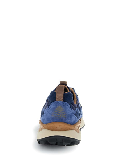 YAMANO 3 MAN Flower Mountain Sneaker Uomo 2017816.01 Blu/marrone