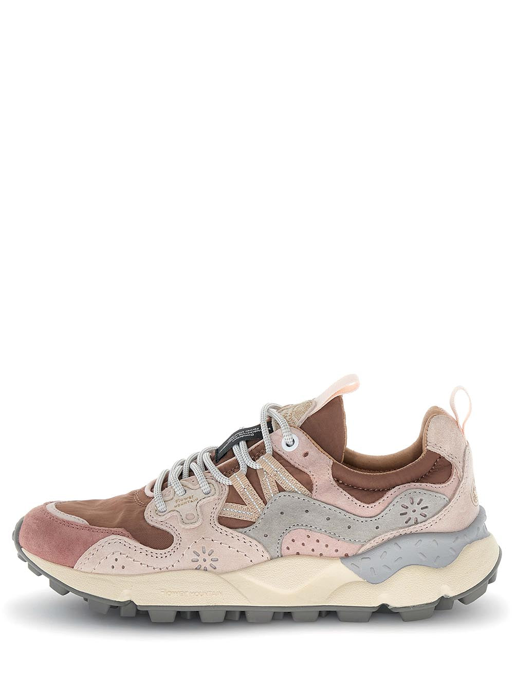 YAMANO 3 WOMAN Flower Mountain Sneaker Donna 2017817.01 Rosa/Grigio