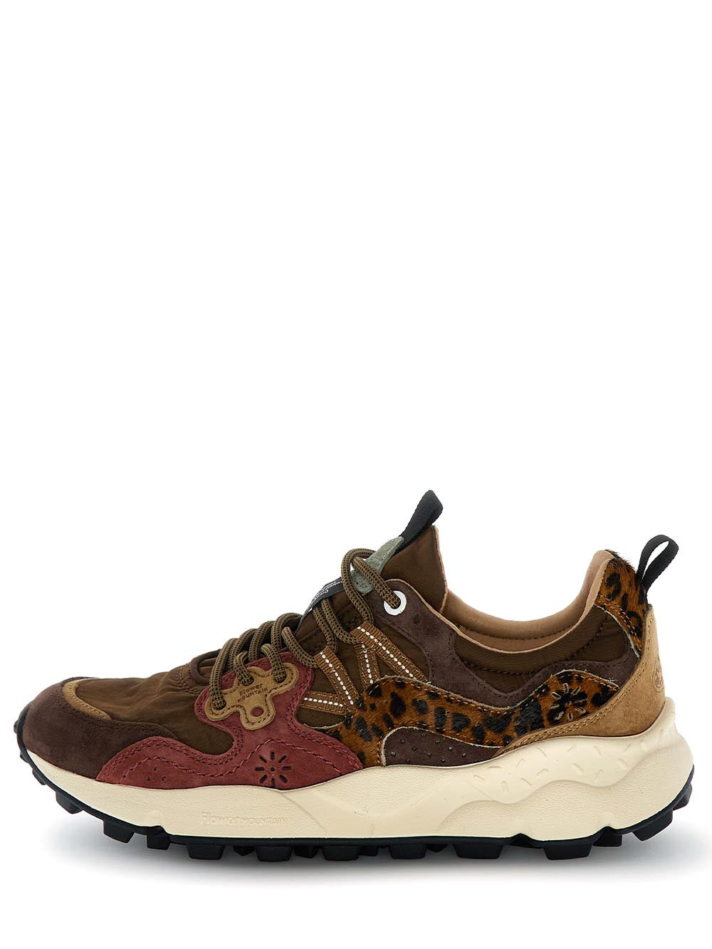 YAMANO 3 UNI Flower Mountain Sneaker Unisex 2017818.56 Marrone/Bordeaux
