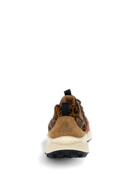 YAMANO 3 UNI Flower Mountain Sneaker Unisex 2017818.56 Marrone/Bordeaux