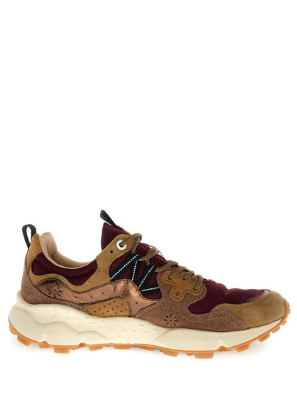 YAMANO 3 UNI Flower Mountain Sneaker Unisex 2017818.82 Bordeaux/Bronzo