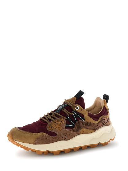 YAMANO 3 UNI Flower Mountain Sneaker Unisex 2017818.82 Bordeaux/Bronzo