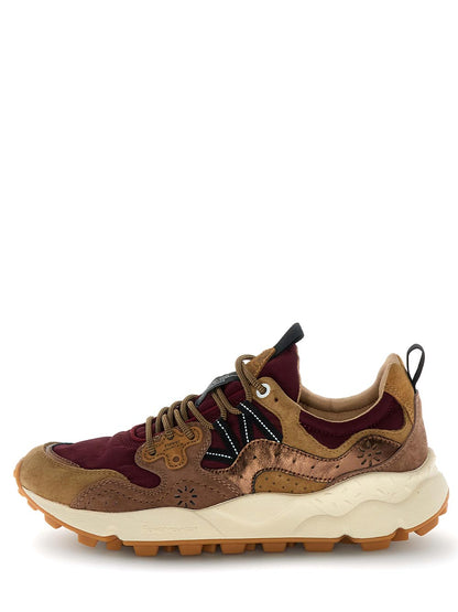 YAMANO 3 UNI Flower Mountain Sneaker Unisex 2017818.82 Bordeaux/Bronzo