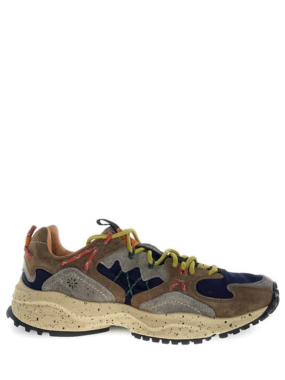 YAMABUSHI MAN Flower Mountain Sneaker Uomo 2019509.03 Blu/Marrone/Grigio