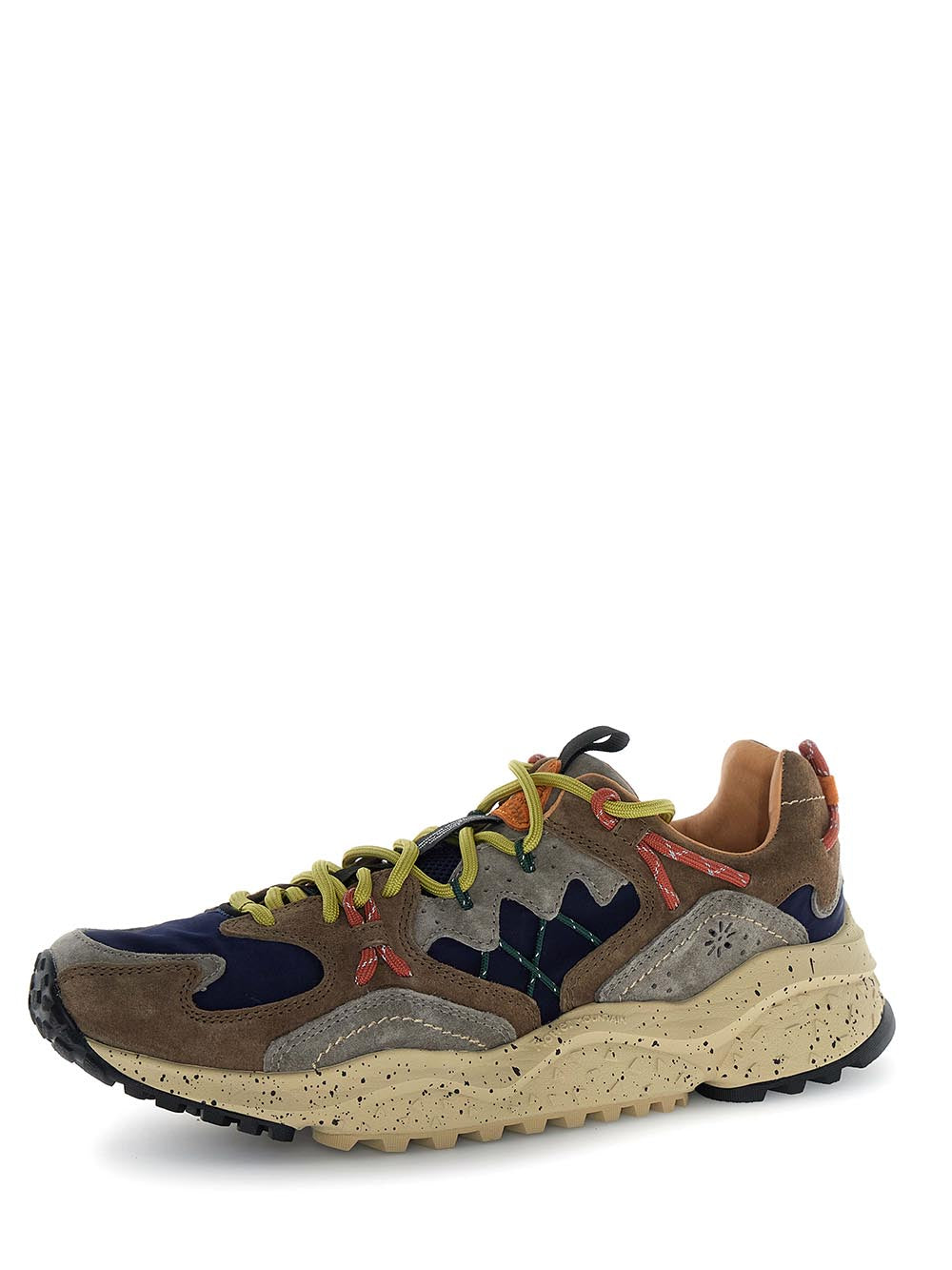 YAMABUSHI MAN Flower Mountain Sneaker Uomo 2019509.03 Blu/Marrone/Grigio