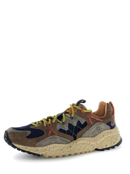 YAMABUSHI MAN Flower Mountain Sneaker Uomo 2019509.03 Blu/Marrone/Grigio