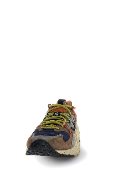 YAMABUSHI MAN Flower Mountain Sneaker Uomo 2019509.03 Blu/Marrone/Grigio